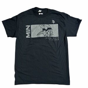 NFL Minnesota Vikings black cotton t-shirt